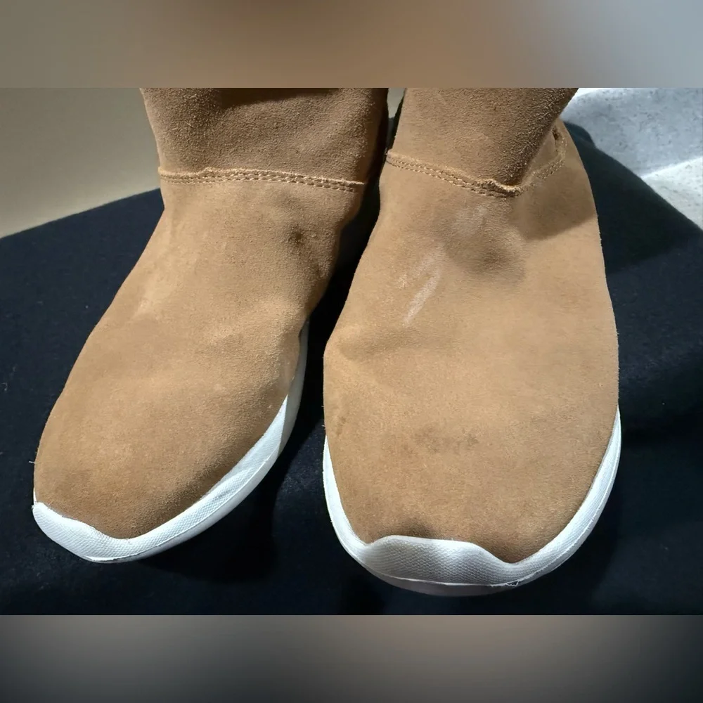 SKECHERS Leather SUEDE Boots GOGA Mat